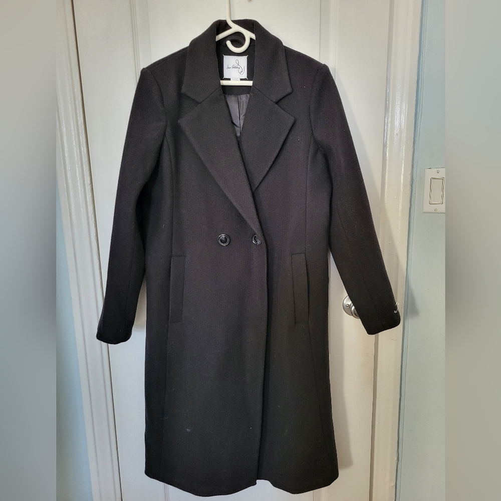 Sam Edelman Classic Black Trench Coat